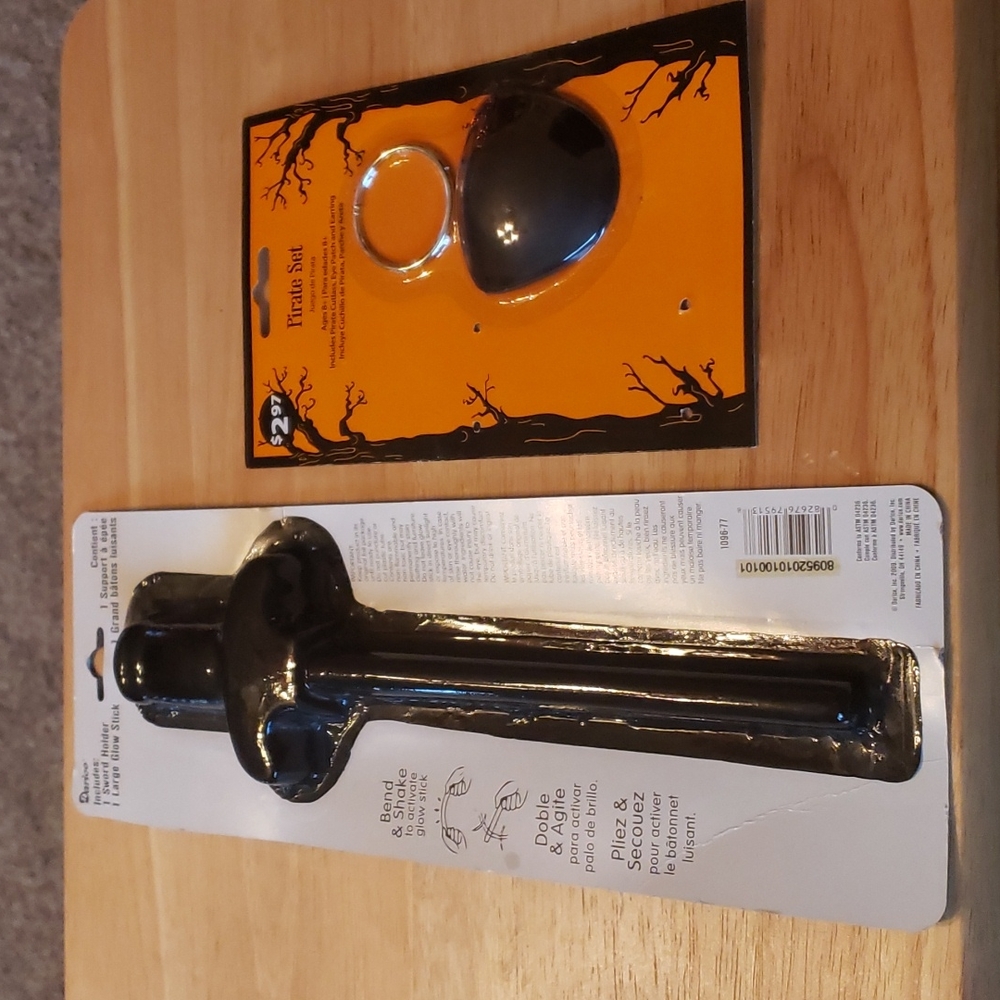 Glow Sword & Pirate Eye Patch
